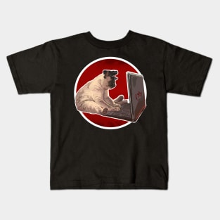 KGB cat Kids T-Shirt